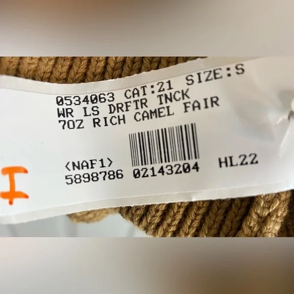 NWT Lands’ End Drifter Sweater in Rich Camel - Picture 4 of 5